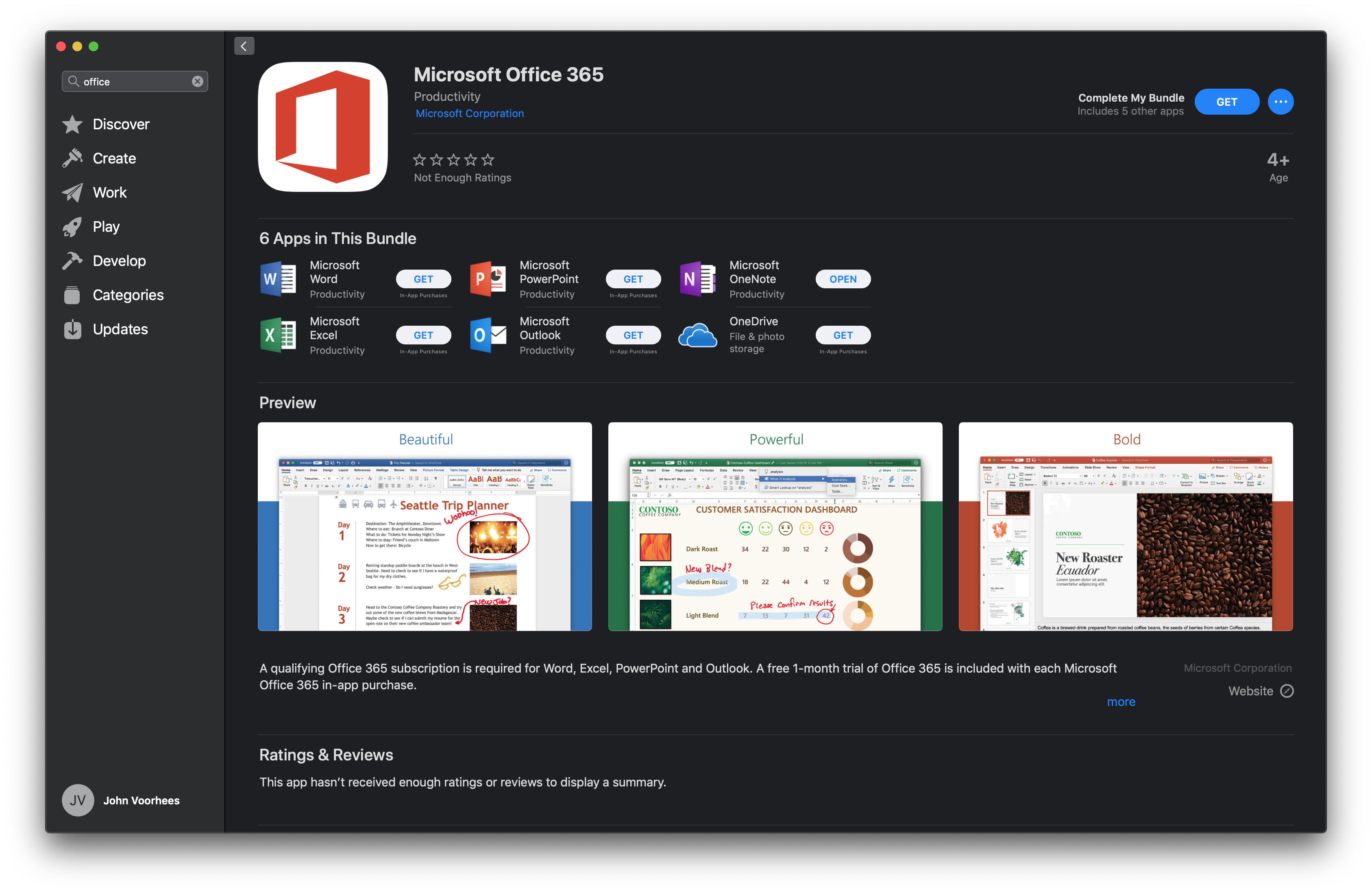 office 365 for a mac